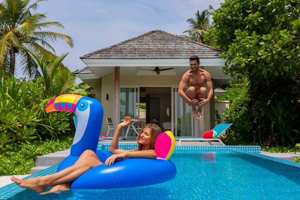 Beach Villa with Swirl Pool at Kandima, view 2